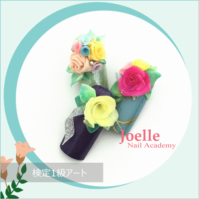 ネイル検定アートサンプル集 神戸 大阪ならネイルスクールjoel ネイル検定アートサンプル集 神戸 大阪ならネイルスクールjoel